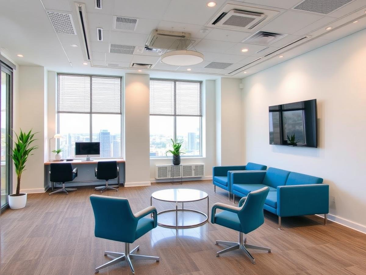 Espaço comercial pintado profissionalmente